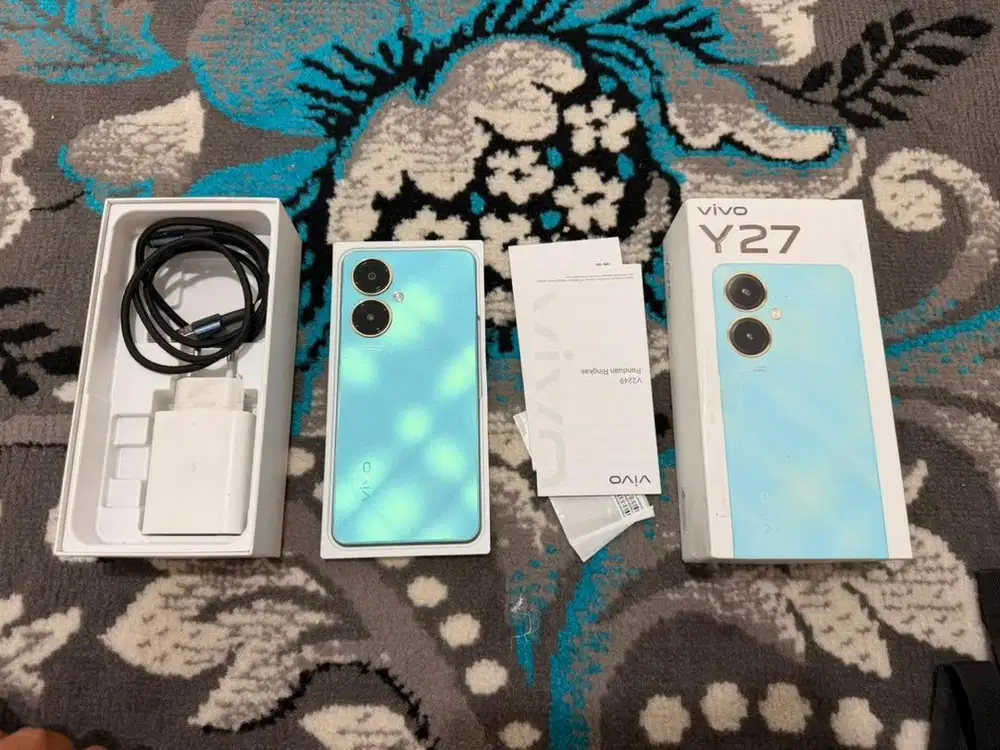 Vivo y27 6/128gb mulus fullset like new