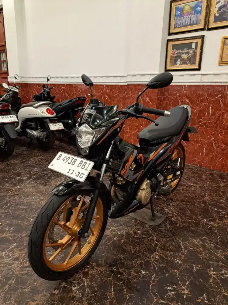 HUB CE KOM JUAL CEPAT SATRIA FU 2014~PAJAK HIDUP MOTOR GRES MESINHALUS