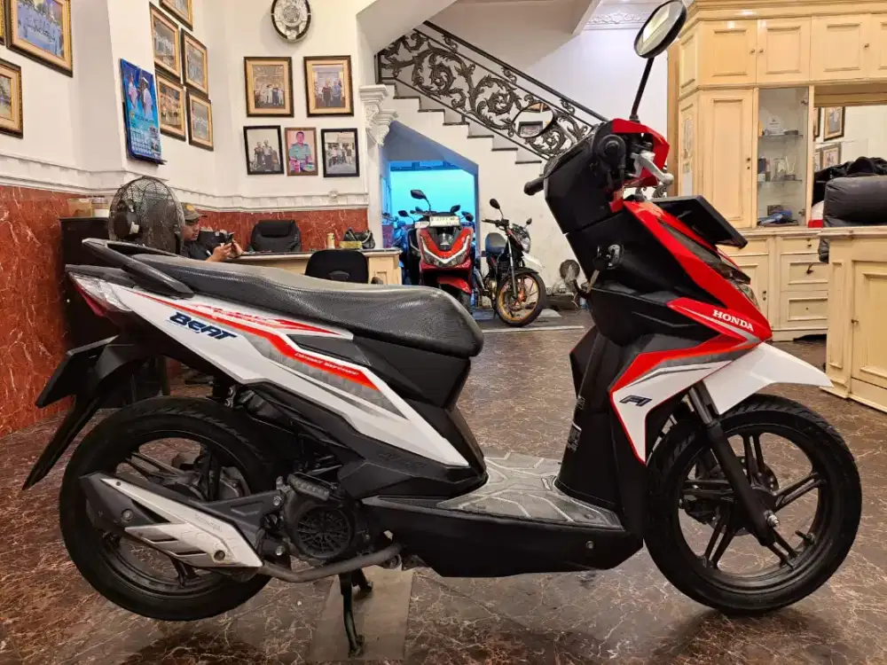 HUB  KOM JUAL CEPAT BEAT ECO 2017 PAJAK HIDUP MOTOR MULUS MESIN HALUS
