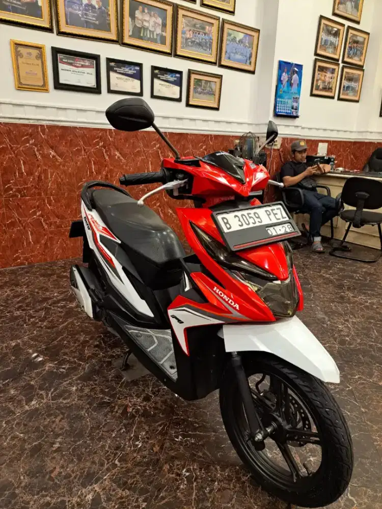 HUB  KOM JUAL CEPAT BEAT ECO 2017 PAJAK HIDUP MOTOR MULUS MESIN HALUS