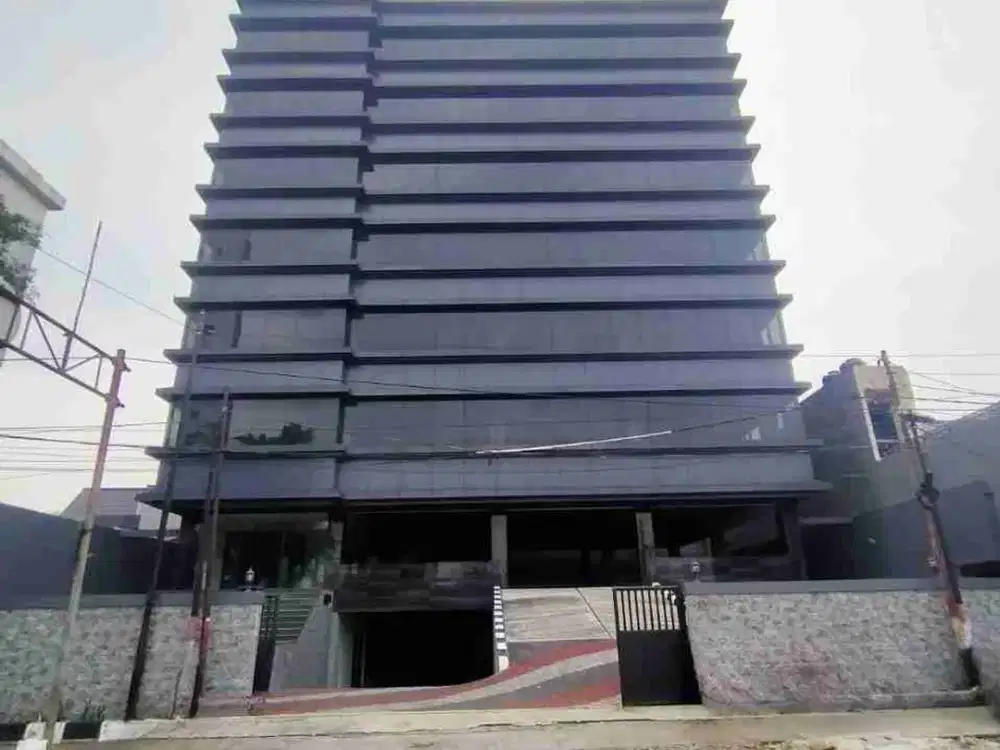 gedung dekat mrt pondok pinang lengkap helipad