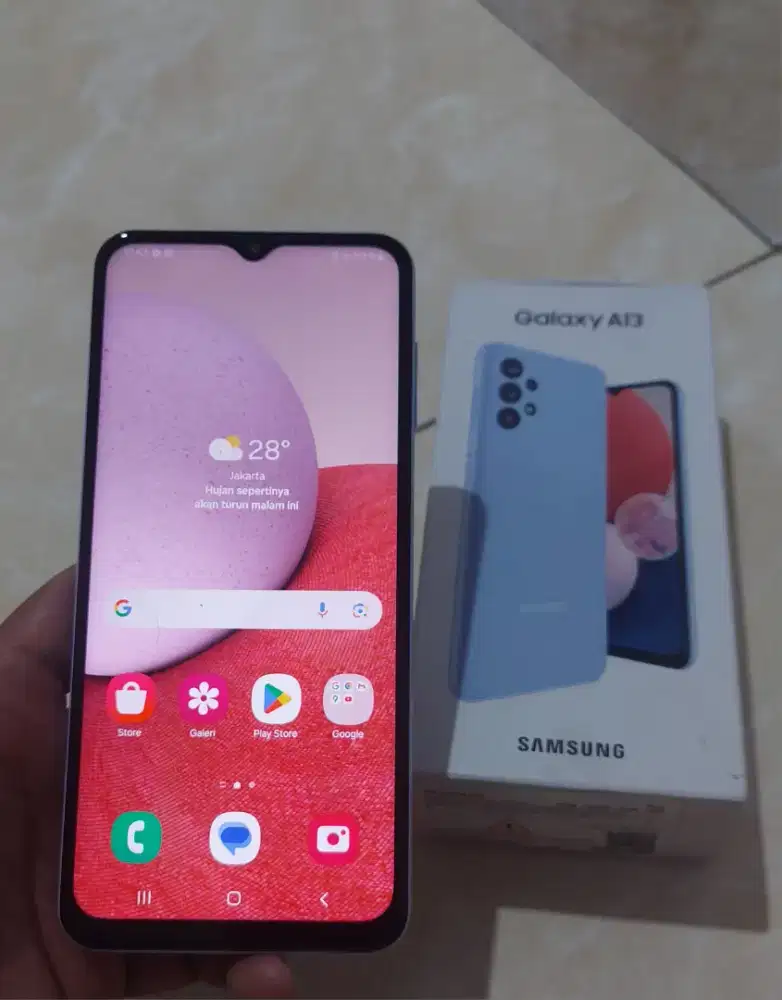 Jual samsung a13 mulus fullset