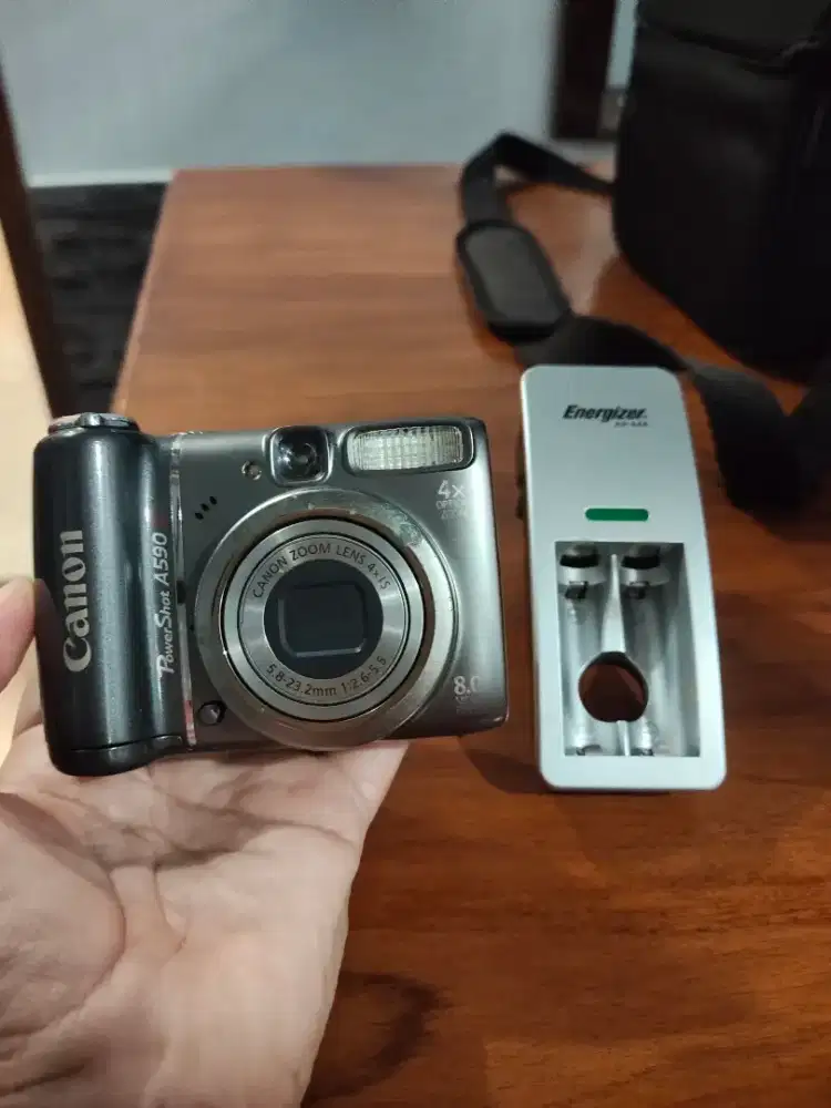 Kamera cannon + tripod