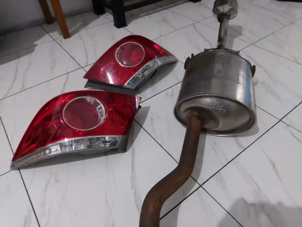 For Sale : Knalpot & Stop lamp H. New City 2008