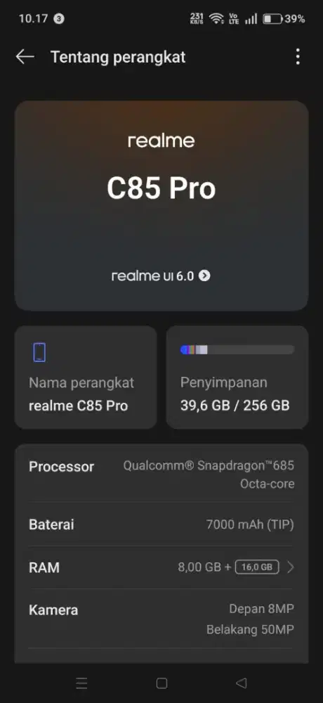 Realme c85 pro 8/256