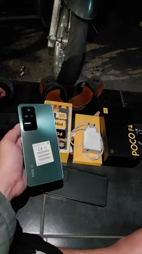 Poco F4 8/256gb fulset ampe nota