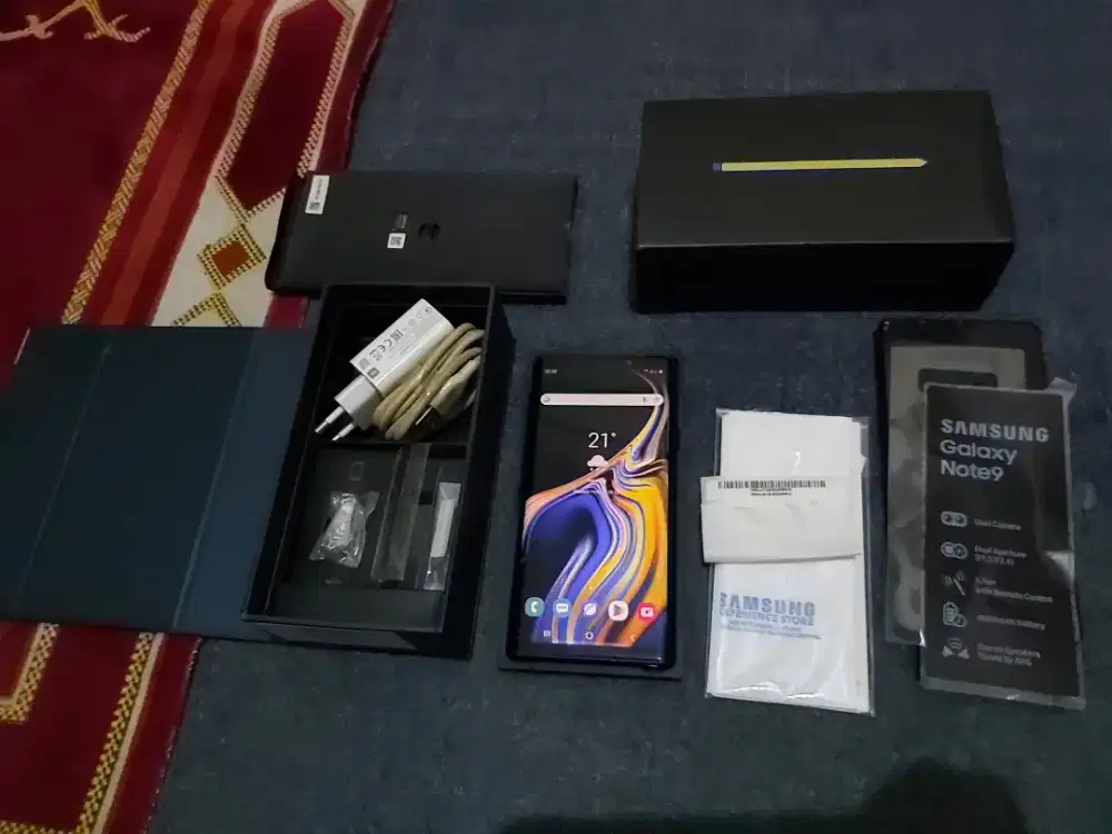 Samsung Galaxy Note 9 Ocean Blue 6/128GB Ex SEIN Fullset