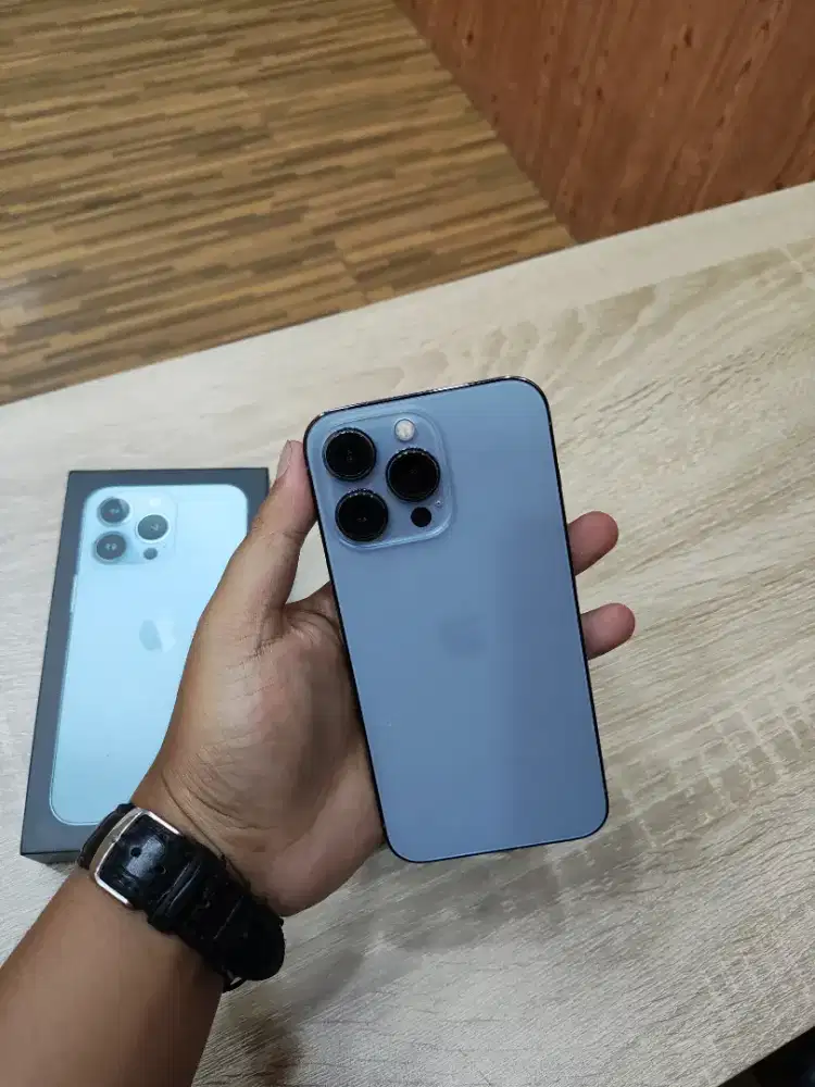Apple iPhone 13 Pro 128GB Second iBox Mulus fullset original murah