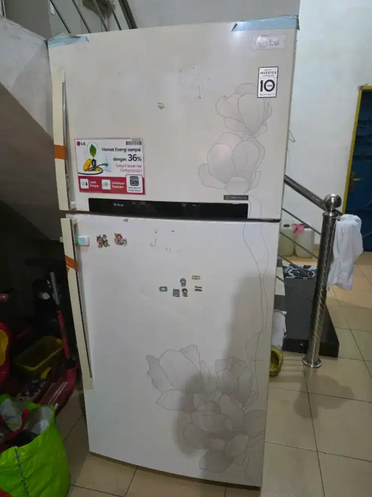 Kulkas LG kondisi hidup tapi tidak dingin