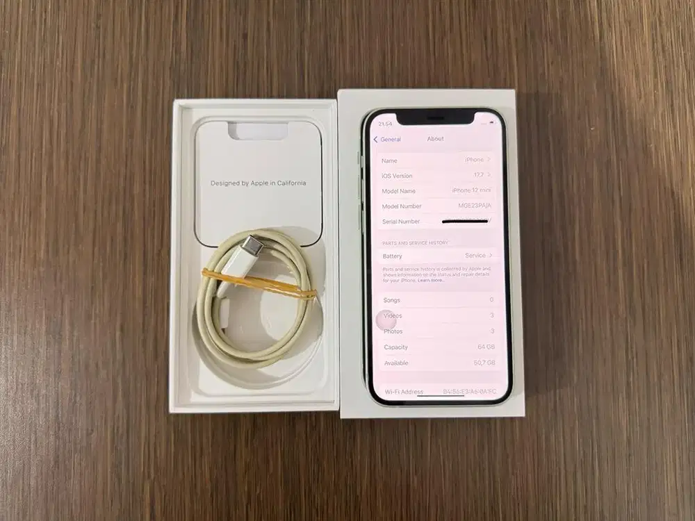 iPhone 12 Mini 64gb Resmi iBox Fullset Original