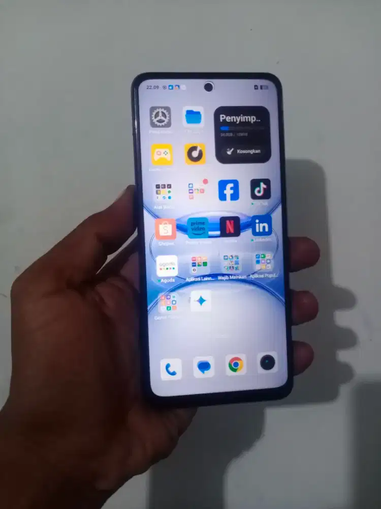Realme c75x lengkap masih mulus lah