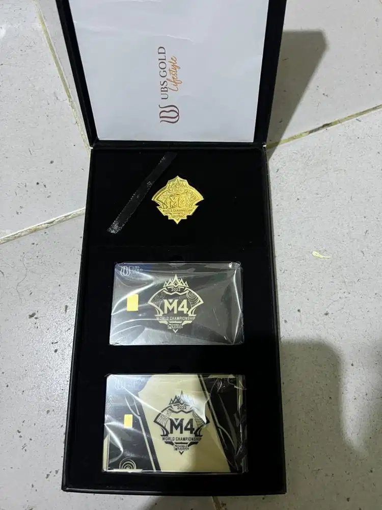 LIMITED EDITION Mobile Legends M4 Logam Mulia UBS