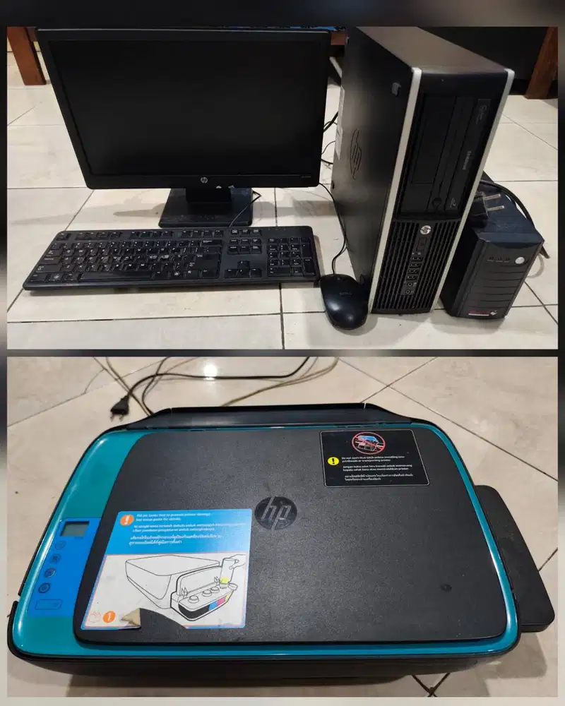 Computer hp full set