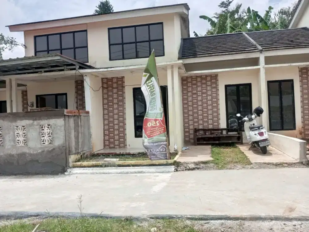 DIJUAL RUMAH CLUSTER 2 KAMAR AKSES DEKAT JALAN UTAMA 15 MENIT DARI STASIUN KRL