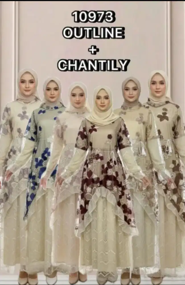 Gamis kekinian bini orang