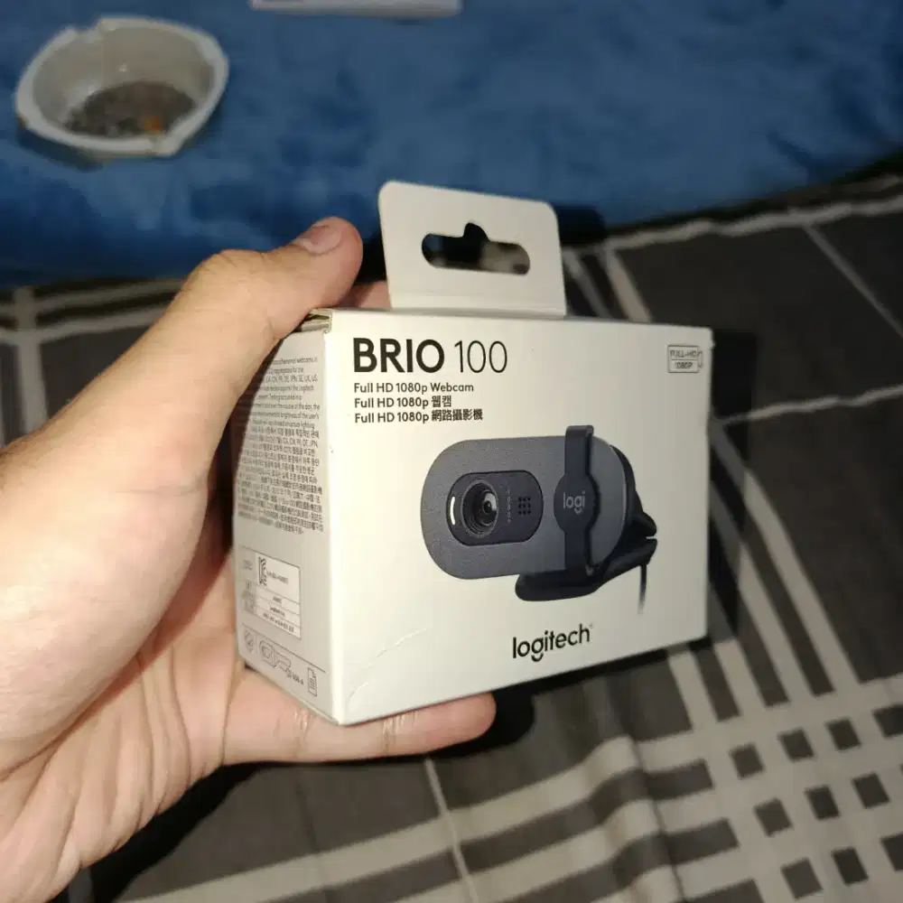 WEBCAM LOGITECH BRIO 100 MULUS