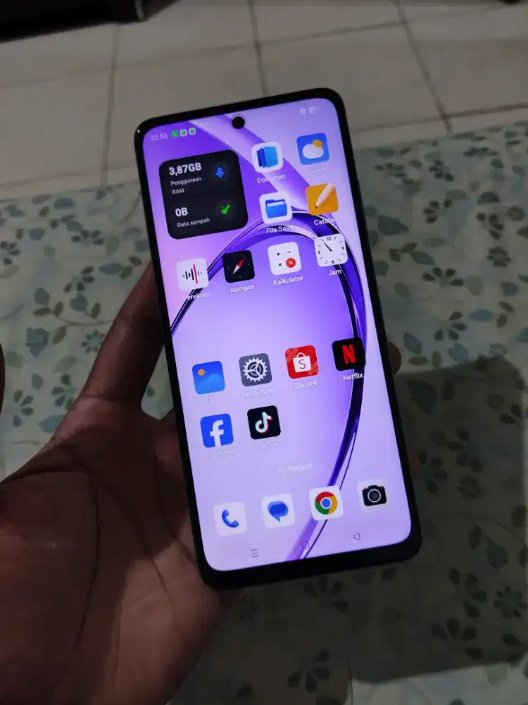 Oppo A3 8/128 full set Nominus masih mulus