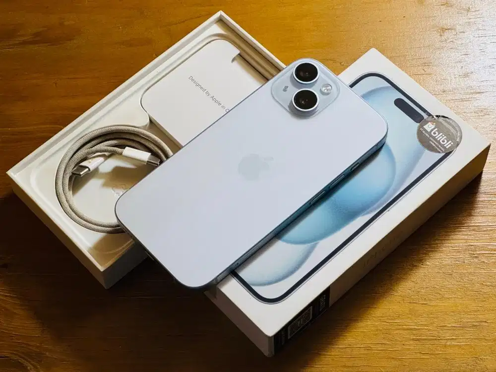 iPhone 15 128GB iBOX BH87 Fullset Original