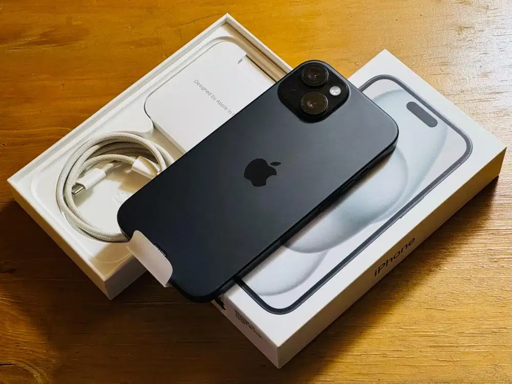 iPhone 15 256GB iBOX BH89 Garansi April 2026