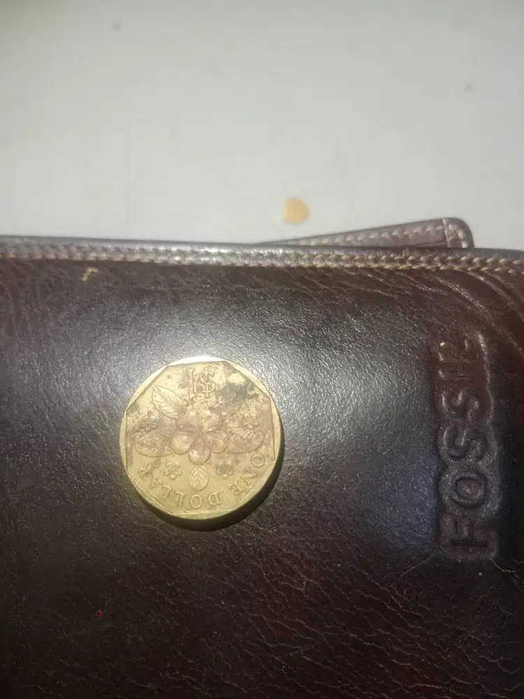 Jual koin 1 $ tahun 1989