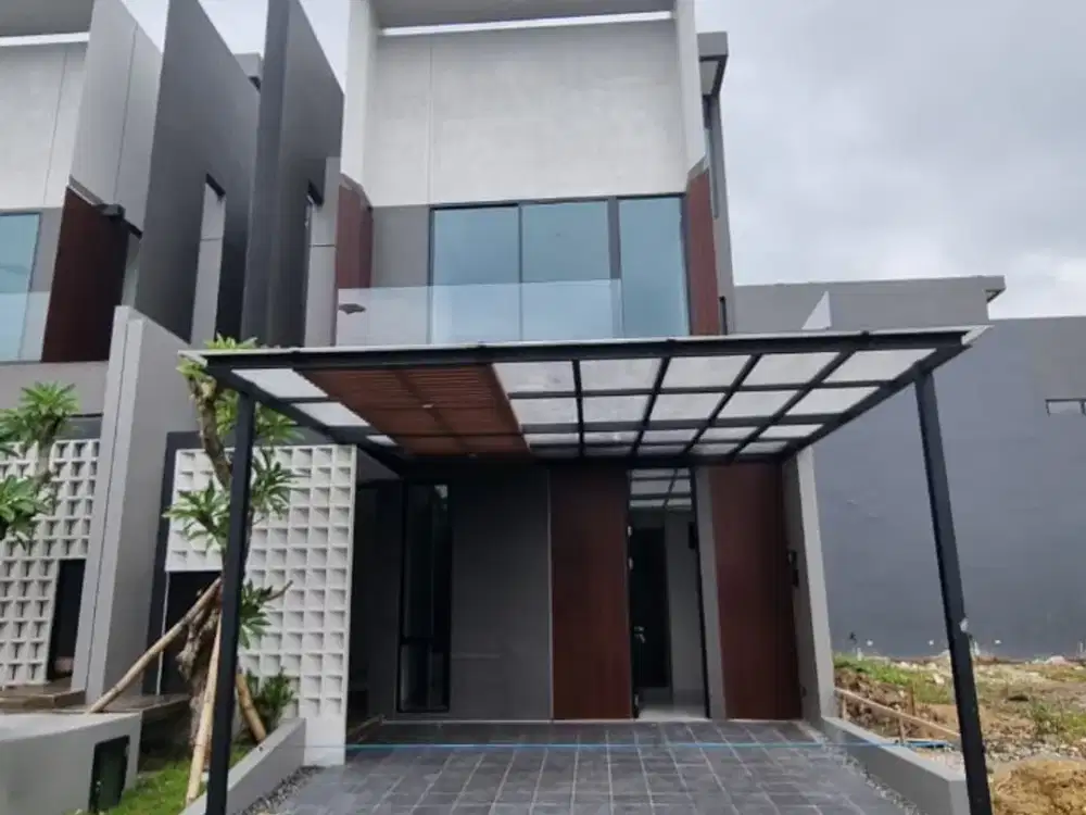 Disewakan Rumah Baru Gress Minimalis 3 Lantai Dempsey Hill Citraland Ada Rooftop Dekat Universitas UC dan RS Ciputra Surabaya Barat