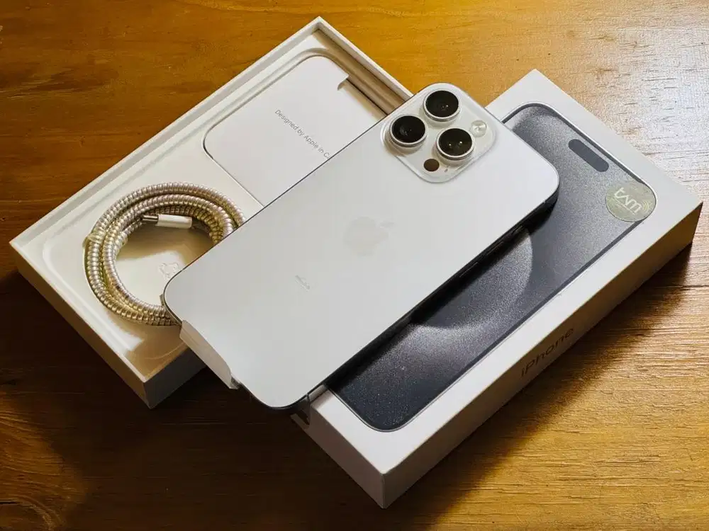 iPhone 15 Pro Max ProMax 256GB iBOX BH87 Fullset Original