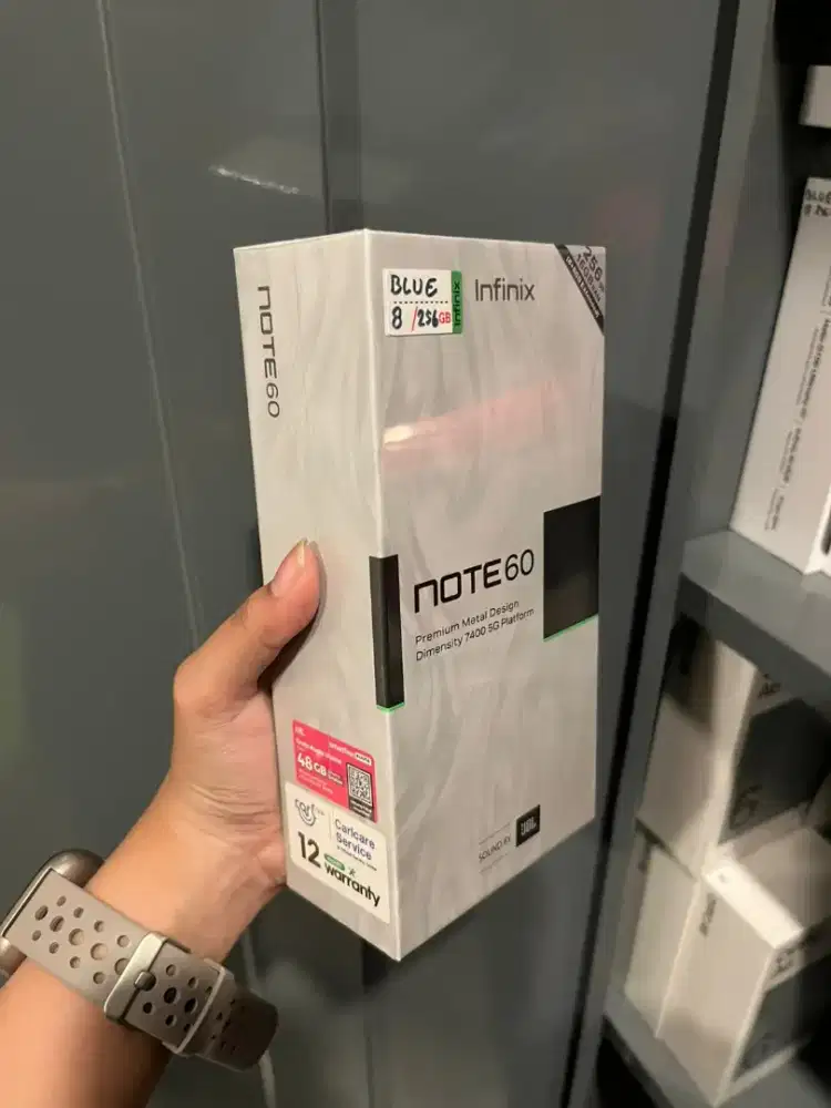 Promo INFINIX NOTE 60 5G 8+8/256 GB NEW SEGEL