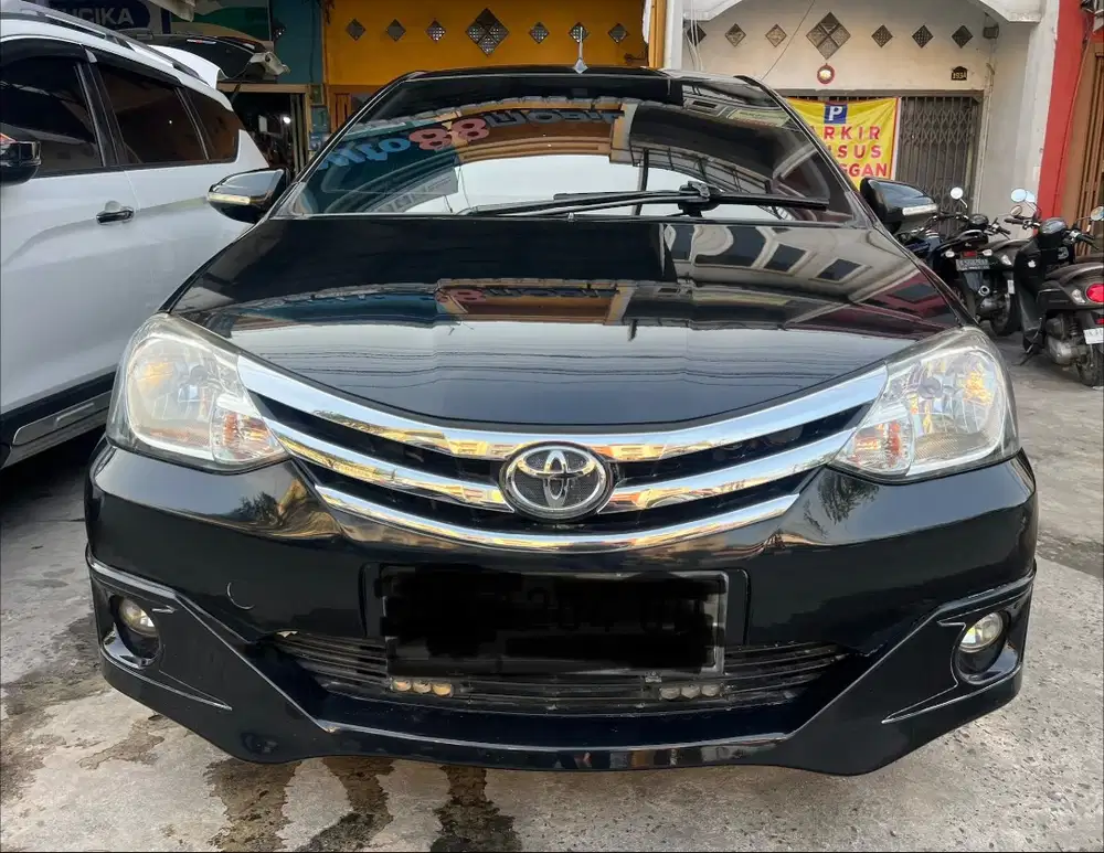 (TDP 7 JUTA!) Toyota Etios Valco 1.2 G Manual Hitam 2014