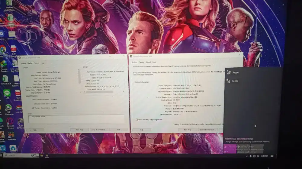 PC Set Monitor i3 101105F Gaming