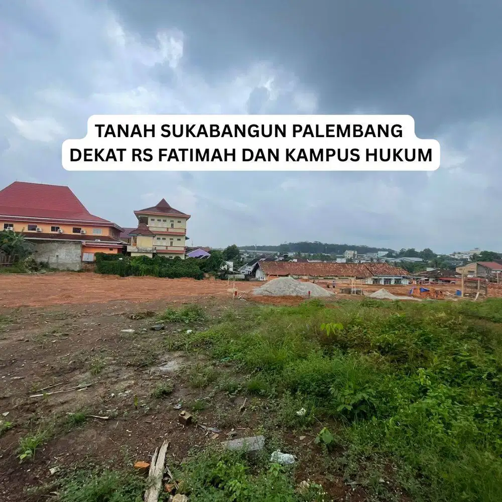 TANAH DEKAT RUMAH SAKIT SITI FATIMAH PALEMBANG