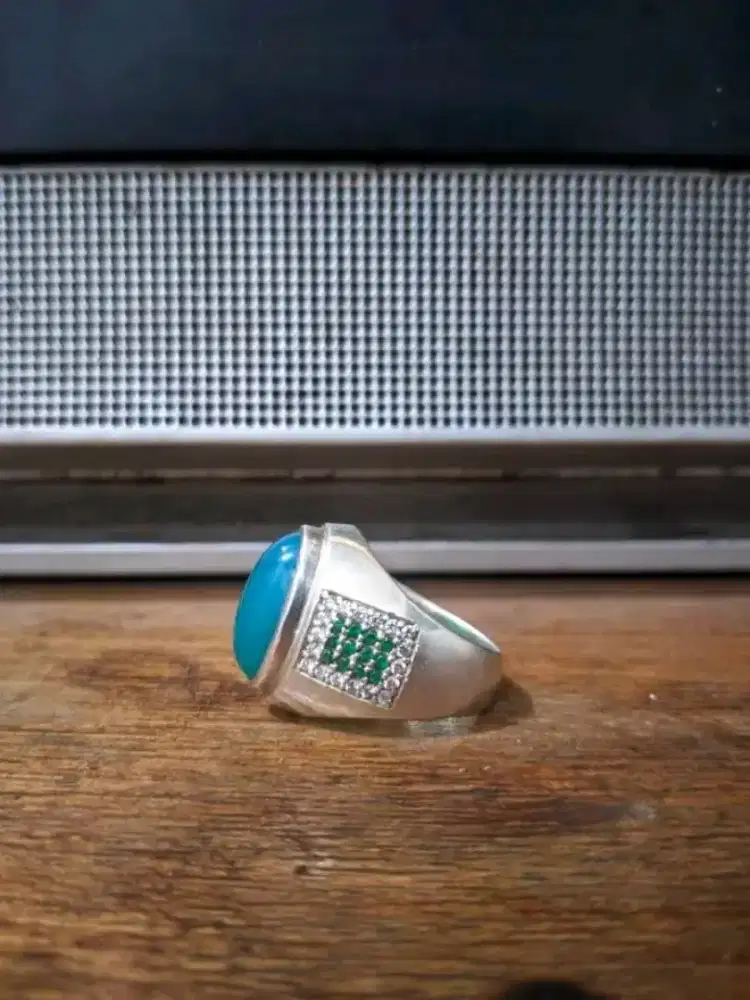 BACAN DOKO MAJIKO DIM 16 X 12 X 6 RING PERAK UKURAN 8