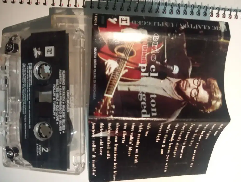 kaset tape Eric clapton