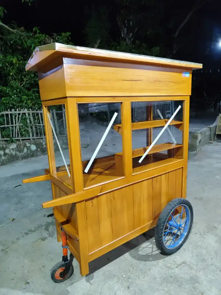 Gerobak Angkringan jg Melayani Pesanan Grobak Bakso Mie Bubur Sate dlL
