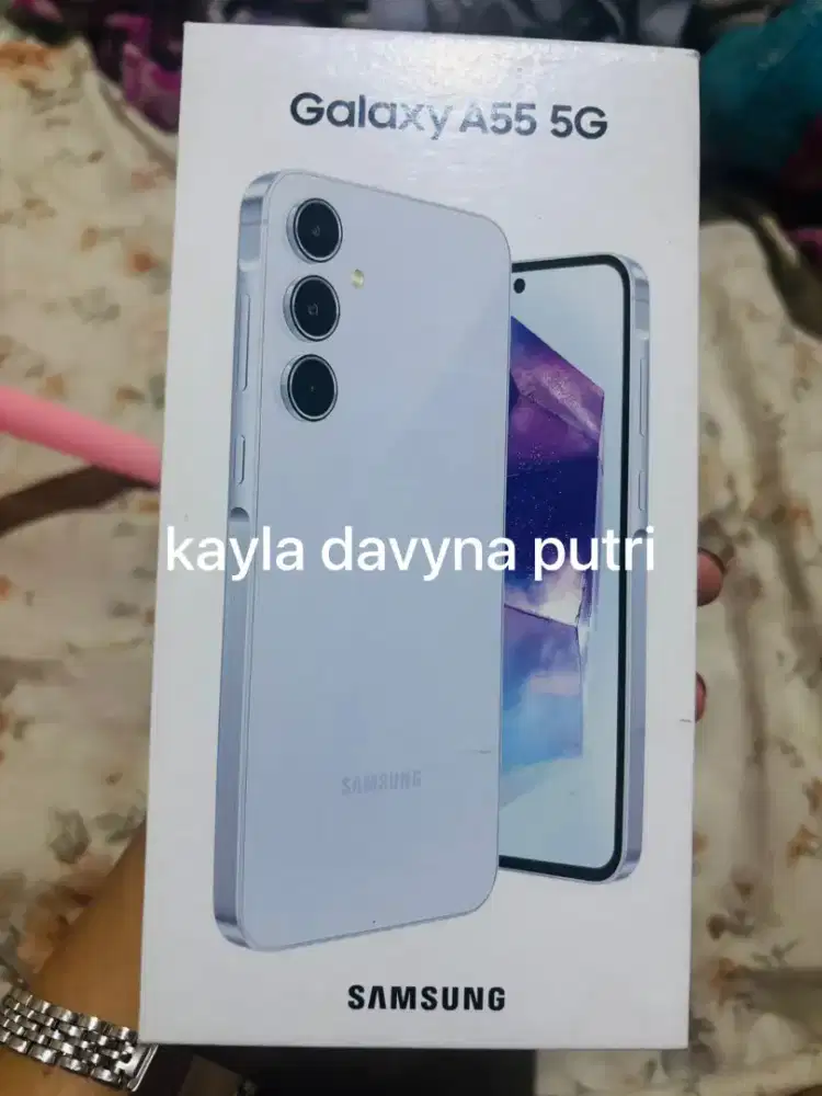 SAMSUNG A55 5G 8/256 PEMAKAIAN 8BULAN