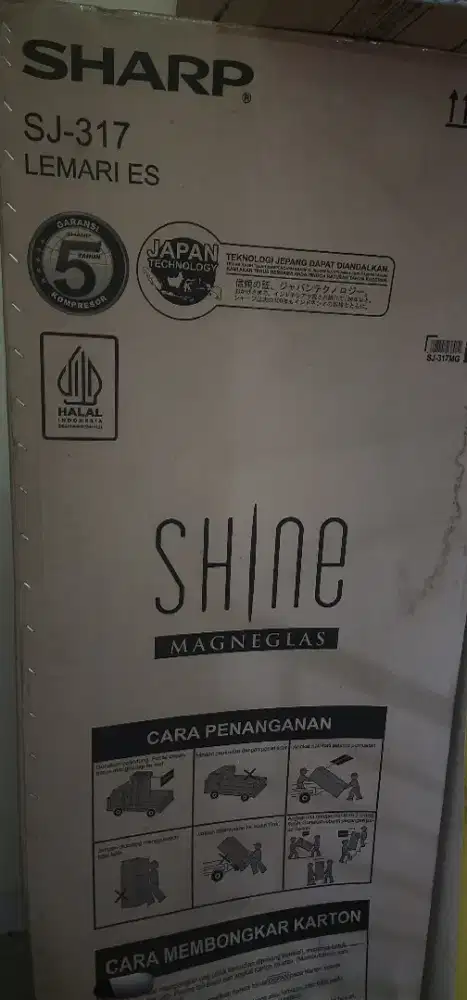 Freezer sharp sj-317 LEMARI ES