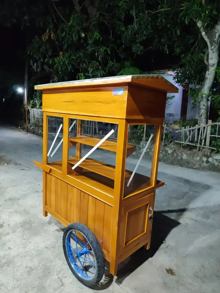 Gerobak Angkringan jg Melayani Pesanan Grobak Bakso Mie Bubur Sate dlL