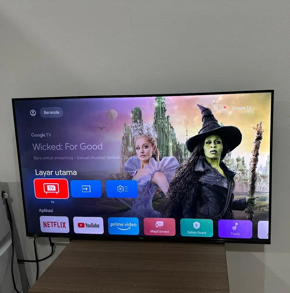 TCL 4K ULTRA HD GOOGLE TV 43 inch