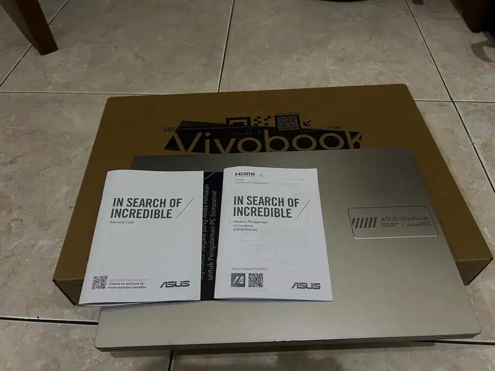 JUAL ASUS VIVOBOOK GO 14 E1404GA 13 N305 8Core 8gb 512gb