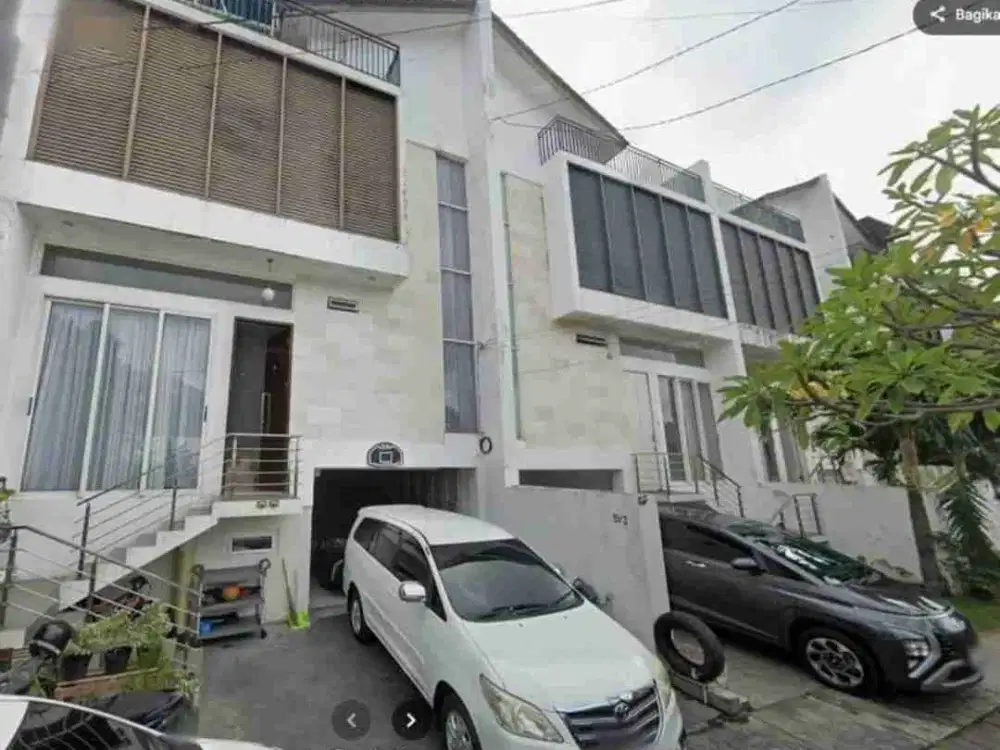 jual rumah laksamana Renon Denpasar struktur 3 lantai , BUC