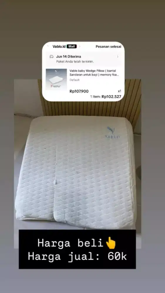 Bantal menyusui praktis