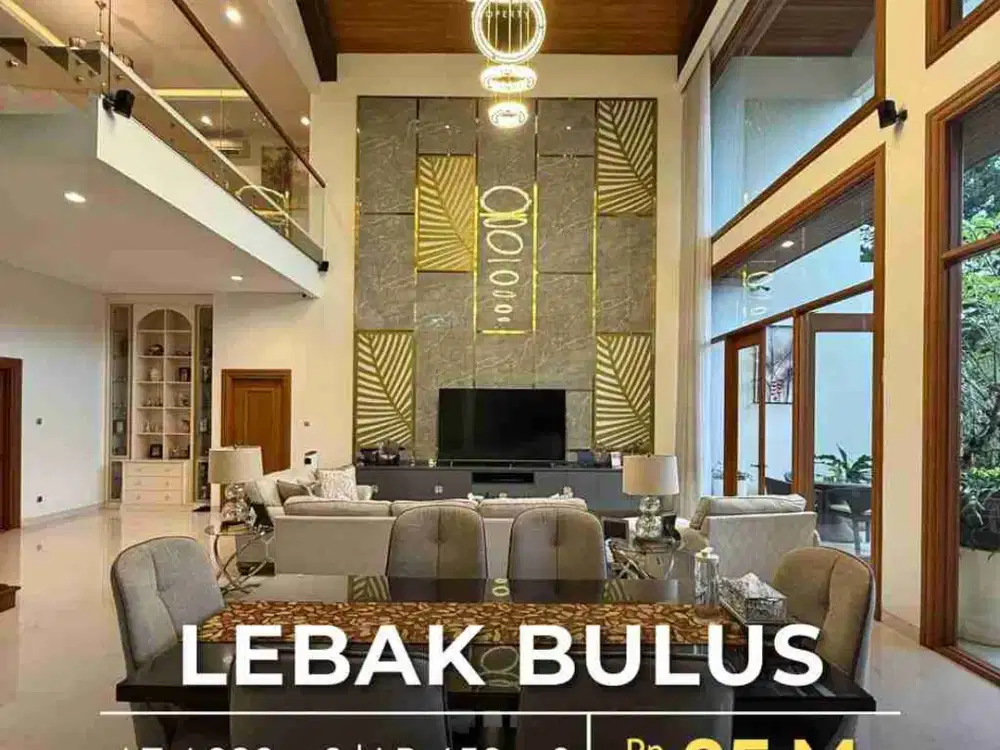 Modern Tropical House Lebak Bulus Jakarta Selatan