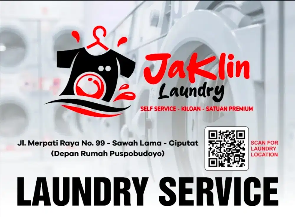 Dibutuhkan Kasir & kurir laundry