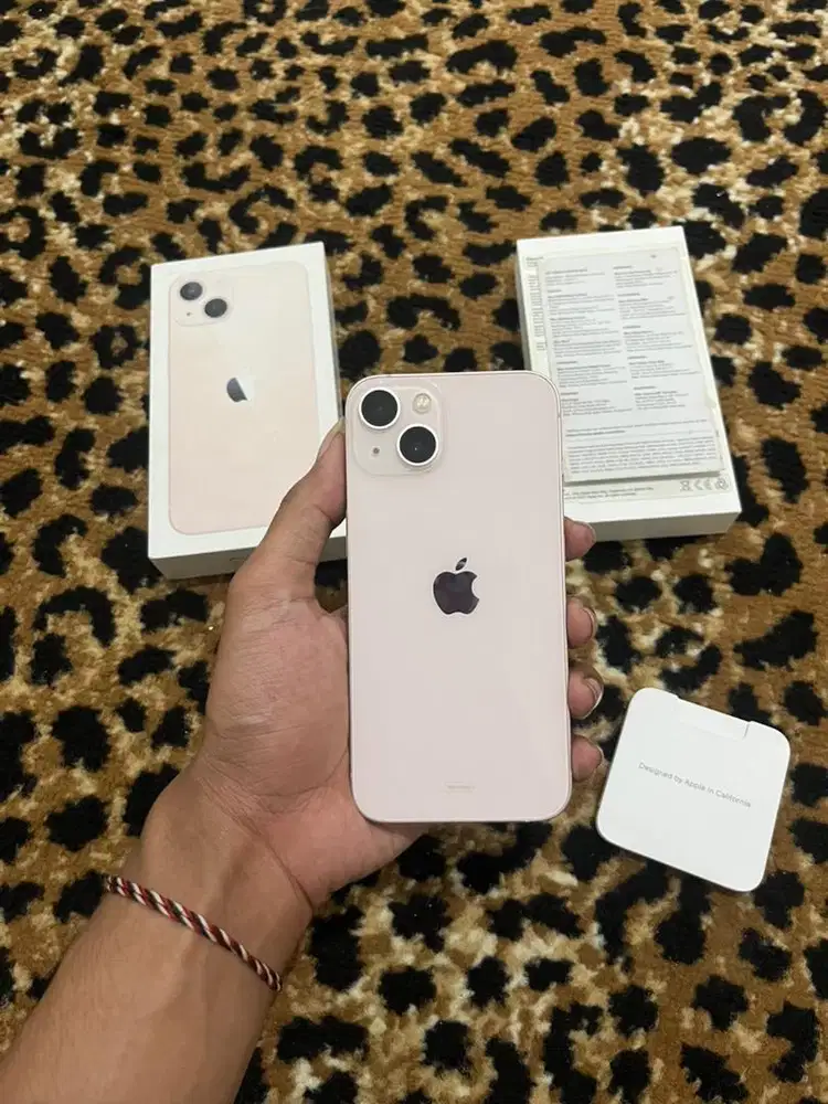 PINK iPhone 13 128 iBox Fullset Mulus Nominus