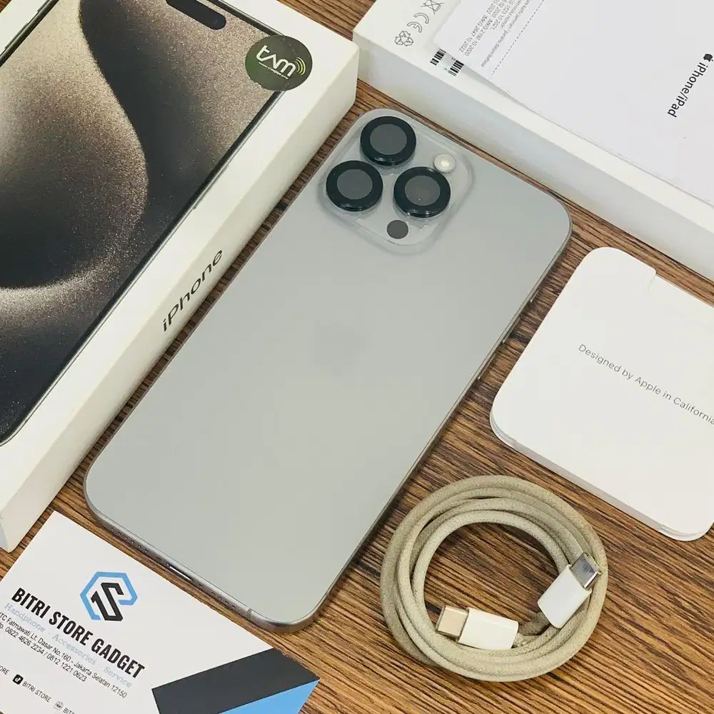 iPHONE 15PROMAX 256GB NATURAL | iBOX | 100% ORIGINAL