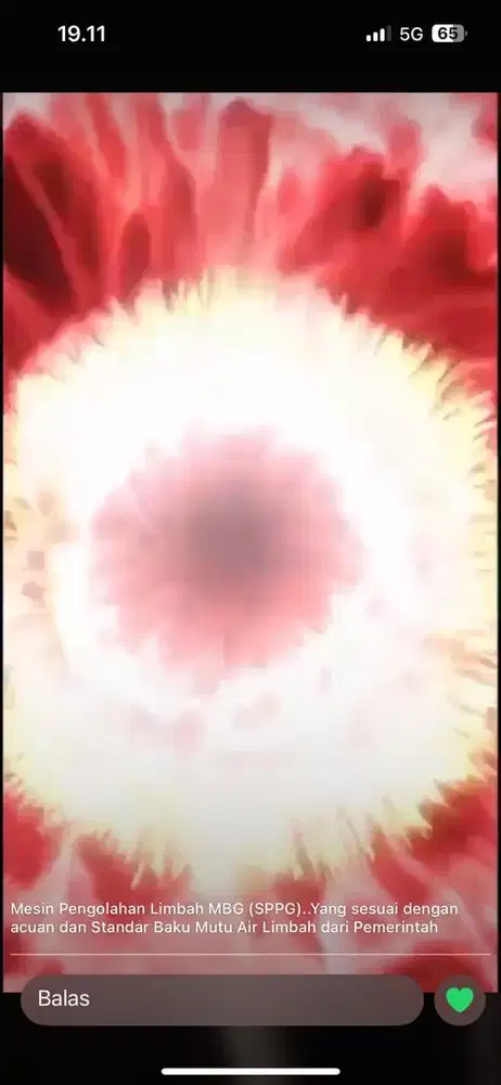 Mesin ipal alat mbg sppg