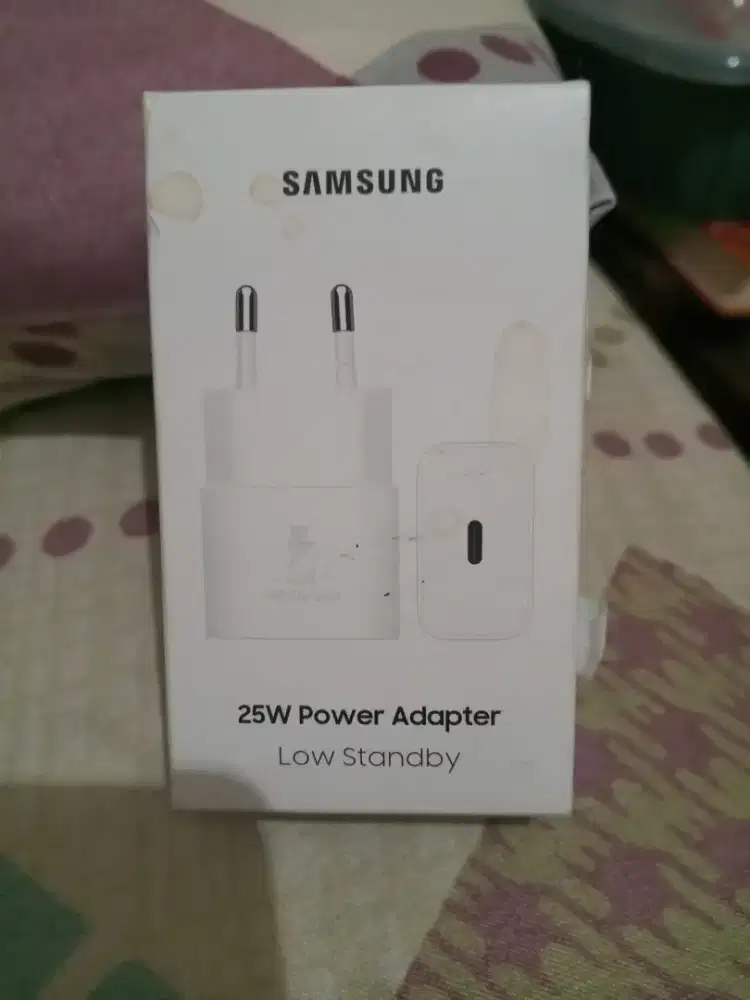 Jual charger original Samsung cabutan (segel)
