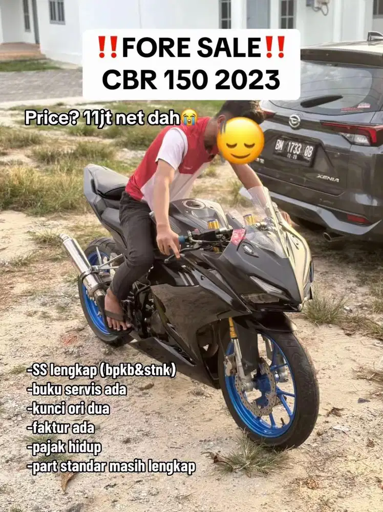 Fore Sale CBR 150 k45r