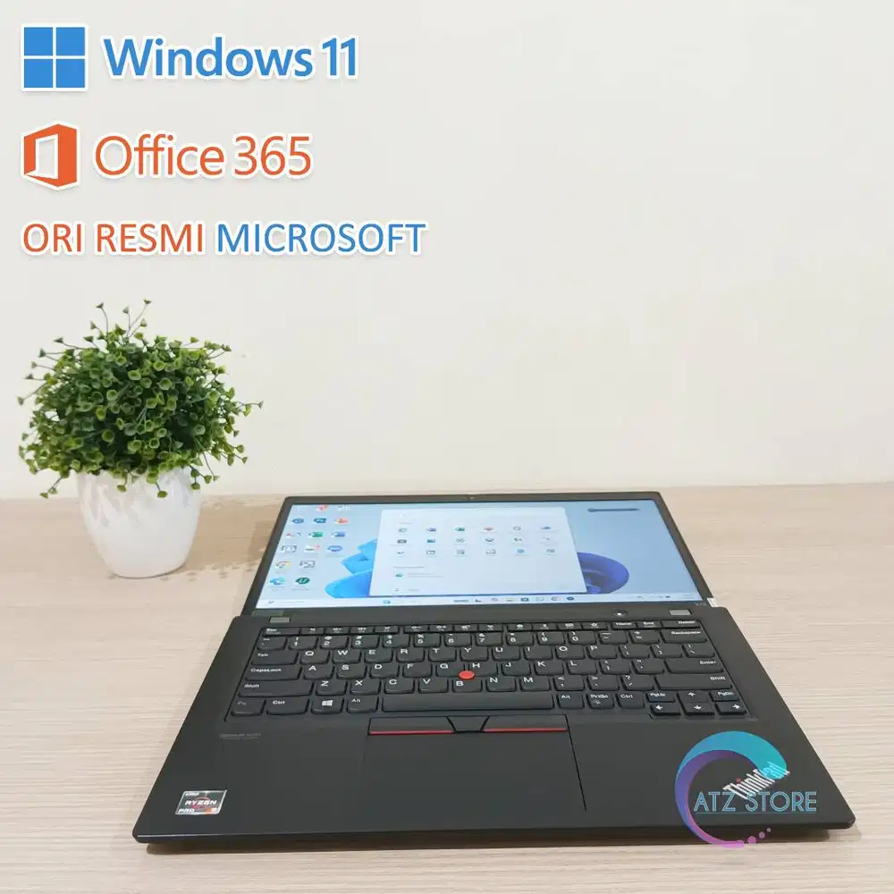Thinkpad X13 IPS Ryzen5 Pro 4650u Ram 32GB SSD 1TB NVME Win 11 Pro OrI