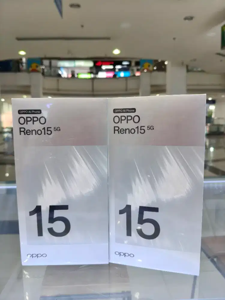 OPPO RENO 15 5G 12/256GB NEW GARANSI RESMI