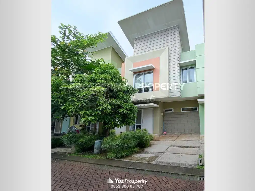 Rumah Minimalis Terawat di Cluster Arcadia Village Paramount Gading Serpong Selangkah ke Mall SMS dan Sekolah
